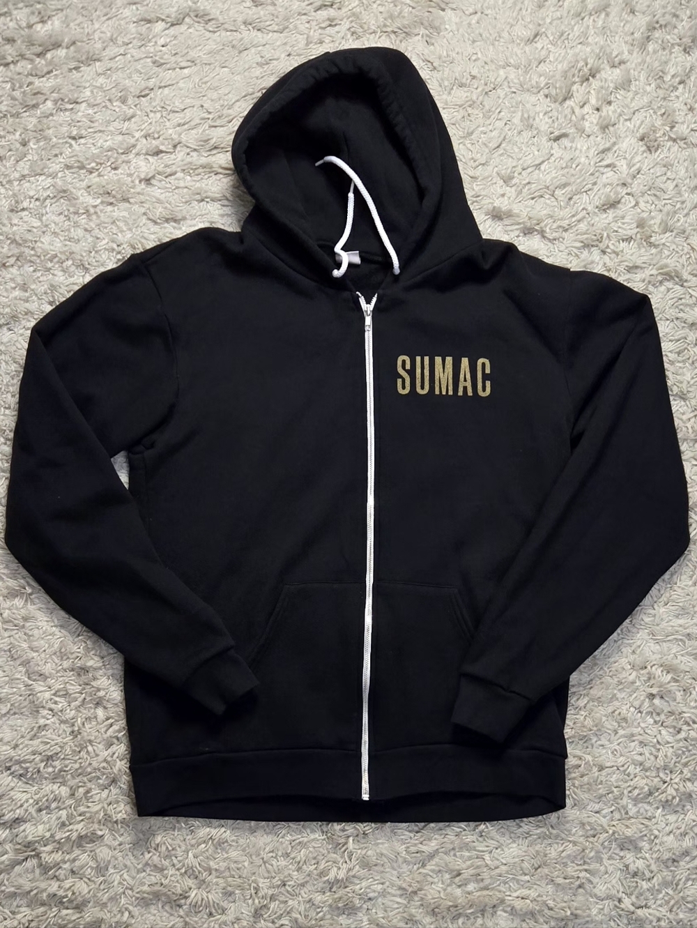 Sumac Love In Shadow Zip Up Hoodie L/XL